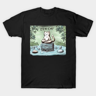 Zen cat T-Shirt